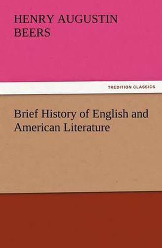 Cover image for Brief History of English and American Literature