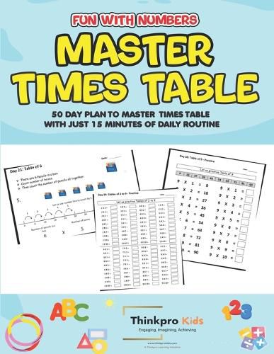 Cover image for Fun with Numbers - Master Times Table