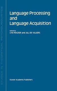 Cover image for Language Processing and Language Acquisition