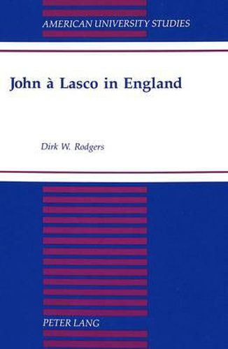 Cover image for John a Lasco in England