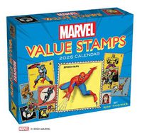 Cover image for Marvel Value Stamps 2025 Day-to-Day Calendar