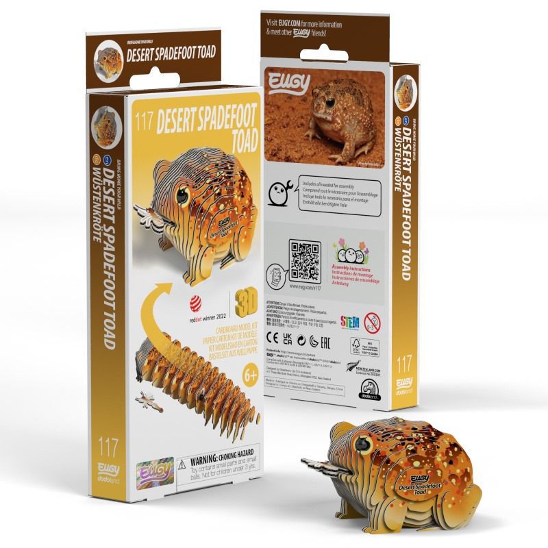 Desert Spadefoot Toad Animal Puzzle