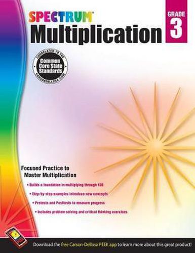 Cover image for Spectrum Multiplication, Grade 3