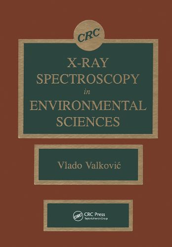 Cover image for X-Ray Spectroscopy in Environmental Sciences