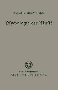 Cover image for Psychologie Der Musik