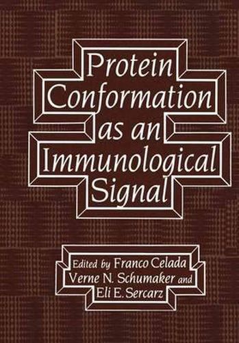 Protein Conformation as an Immunological Signal