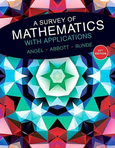 Cover image for Survey of Mathematics with Applications, A