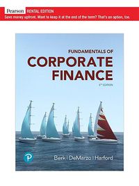 Cover image for Fundamentals of Corporate Finance