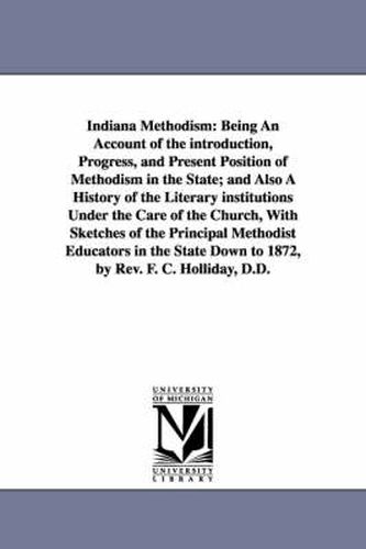 Cover image for Indiana Methodism