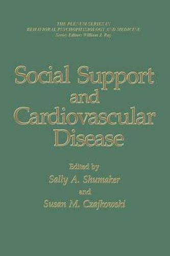 Cover image for Social Support and Cardiovascular Disease