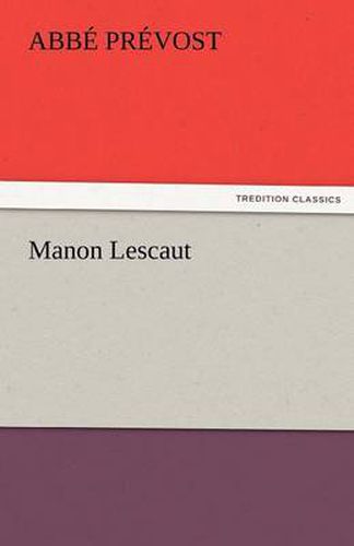 Cover image for Manon Lescaut