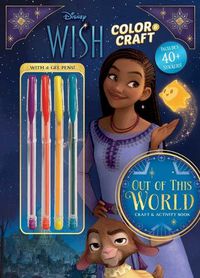 Cover image for Disney Wish: Out of This World Color and Craft