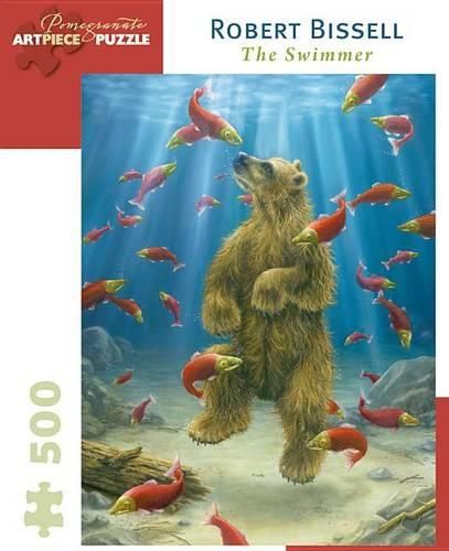 Cover image for Robert Bissell Swimmer 500 Piece Puzzle