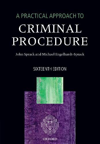 Cover image for A Practical Approach to Criminal Procedure