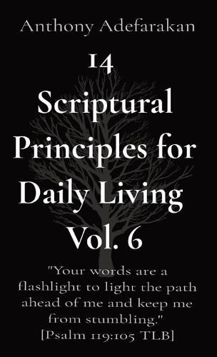 Cover image for 14 Scriptural Principles for Daily Living Vol. 6: Your words are a flashlight to light the path ahead of me and keep me from stumbling.  [Psalm 119:105 TLB]