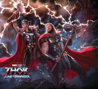 Cover image for MARVEL STUDIOS' THOR: LOVE & THUNDER: THE ART OF THE MOVIE