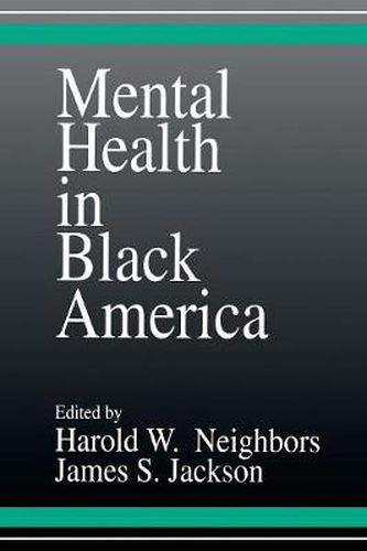 Cover image for Mental Health in Black America