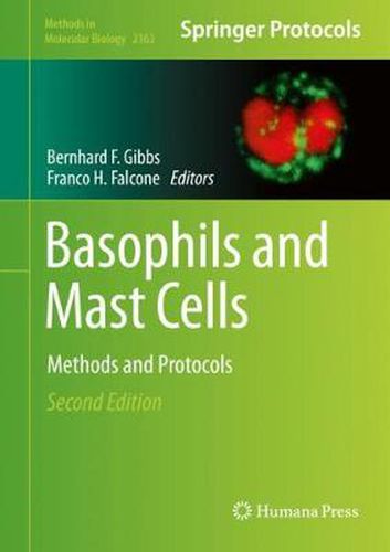 Cover image for Basophils and Mast Cells: Methods and Protocols