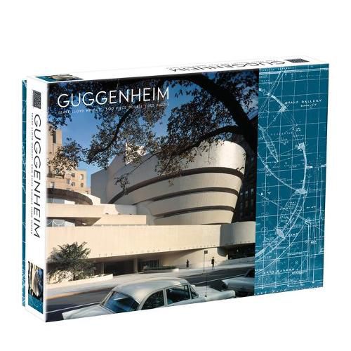 Cover image for Frank Lloyd Wright Guggenheim 2-Sided 500 Piece Puzzle