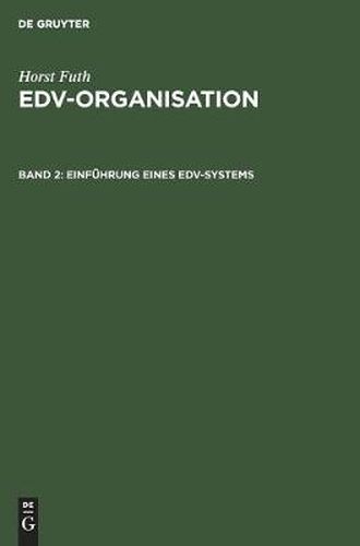 Cover image for Einfuhrung Eines Edv-Systems
