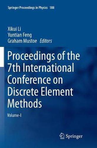 Cover image for Proceedings of the 7th International Conference on Discrete Element Methods