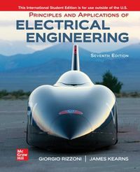 Cover image for ISE Principles and Applications of Electrical Engineering