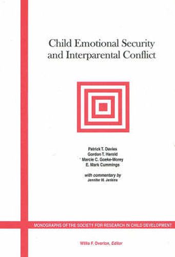 Cover image for Child Emotional Security and Interparental Conflict