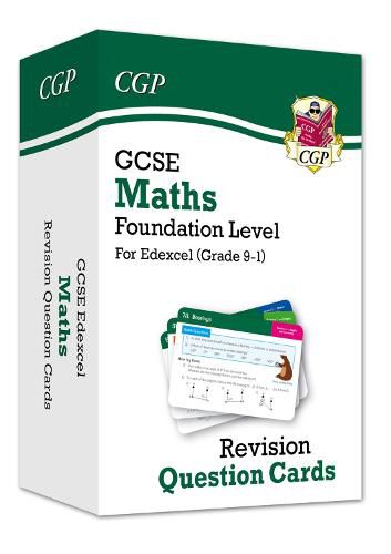 Grade 9-1 GCSE Maths Edexcel Revision Question Cards - Foundation