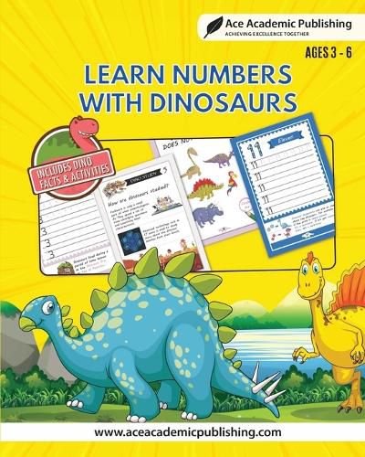 Cover image for Learn Numbers with Dinosaurs