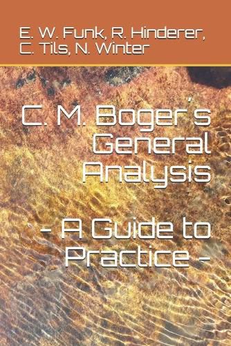 Cover image for C. M. Bogers General Analysis - A Guide to Practice -