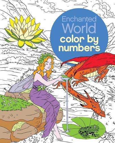 Cover image for Enchanted World Color by Numbers