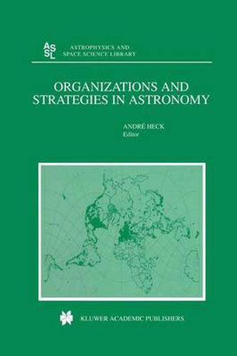 Cover image for Organizations and Strategies in Astronomy