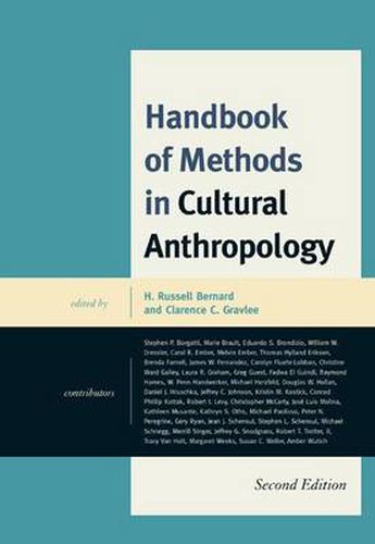 Cover image for Handbook of Methods in Cultural Anthropology