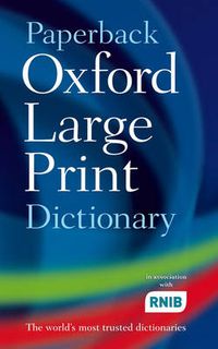 Cover image for Paperback Oxford Large Print Dictionary