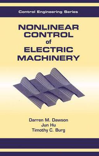 Cover image for Nonlinear Control of Electric Machinery