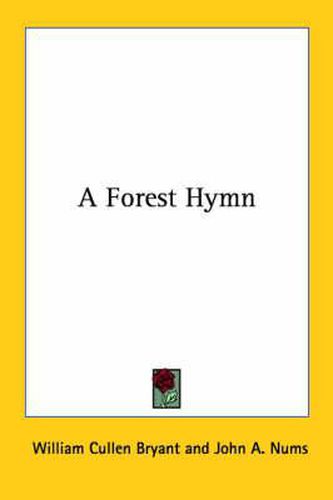 Cover image for A Forest Hymn