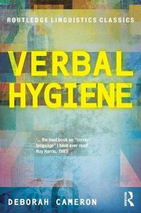 Cover image for Verbal Hygiene