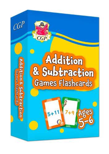 Addition & Subtraction Games Flashcards for Ages 5-6 (Year 1)