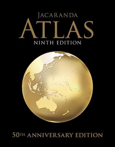 Cover image for Jacaranda Atlas for the Australian Curriculum 9e (Includes MyWorld Atlas)