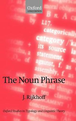 Cover image for The Noun Phrase