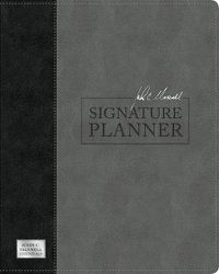 Cover image for John C. Maxwell Signature Planner (Gray Black LeatherLuxe (R))