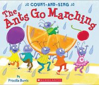 Cover image for Ants Go Marching Board Book: A Count-and-Sing Book