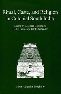 Cover image for Ritual, Caste, and Religion in Colonial South India