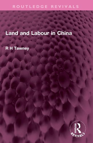 Cover image for Land and Labour in China