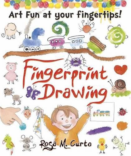 Cover image for Fingerprint Drawing: Art Fun at Your Fingertips!