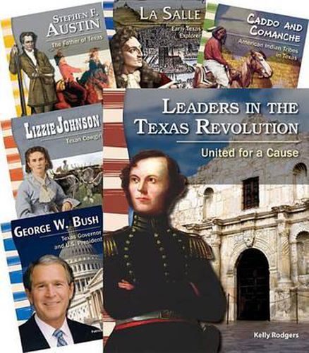 Cover image for Leaders in Texas History 8-Book Set