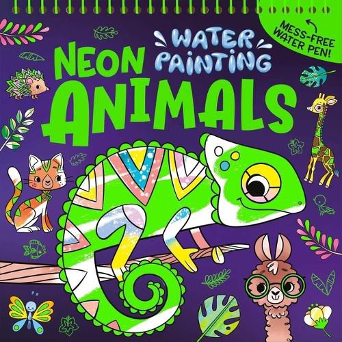 Cover image for Water Painting: Neon Animals