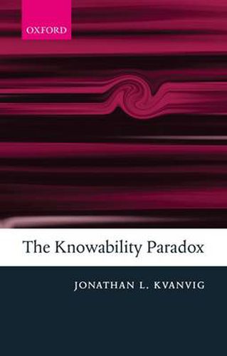 Cover image for The Knowability Paradox