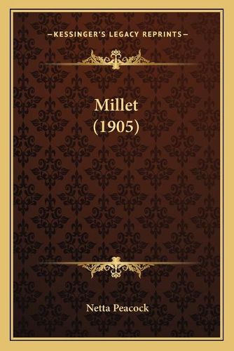 Cover image for Millet (1905)