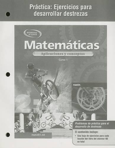 Cover image for Mathematics: Applications and Concepts, Course 1, Spanish Practice Skills Workbook